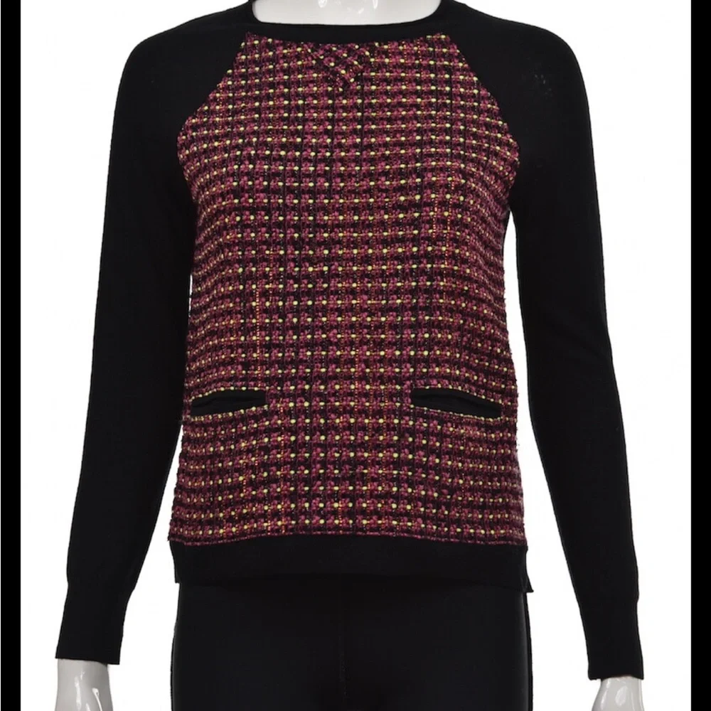 J. Crew Tweed Pullover
